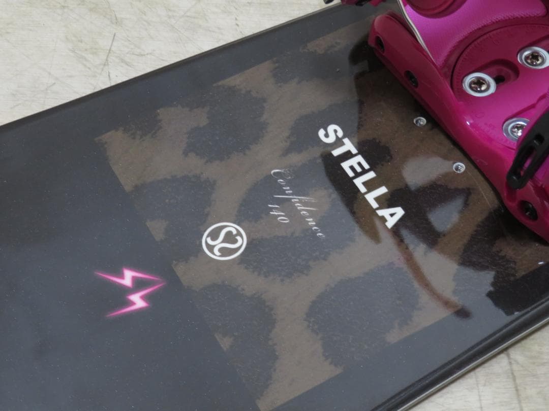STELLA ステラ Confidence スノーボード 140cm 1回使用