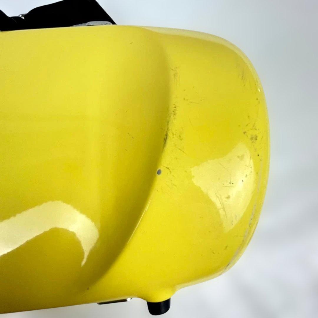 CCシャイニーケース　トランペットケース　イエロー　ストラップ付き　キズ有り