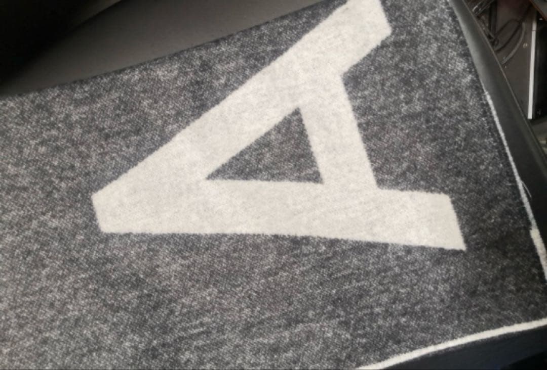 うさ木 アクネ ストゥディオズ Acne Studios ロゴ マフラー