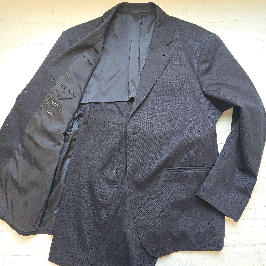 極美品✨ユニクロセットアップ スーツ プレミアムウール 大きい　3XL～4XL