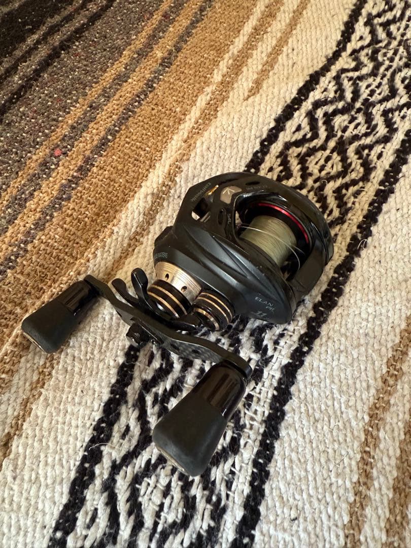 ブラックベイトリール tailwalk elan pr