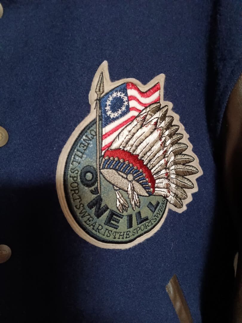 O'NEILL オニール スタジャン インディアンワッペン