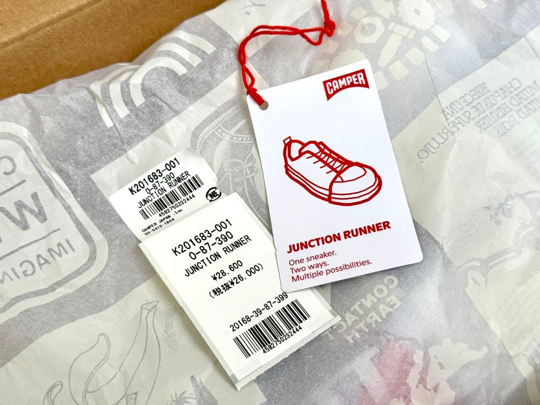 CAMPER [カンペール] JUNCTION RUNNER /レザースニーカー