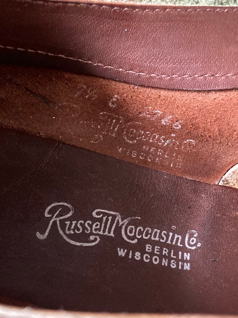 Russell Moccasin ラッセルモカシン　7 1/2