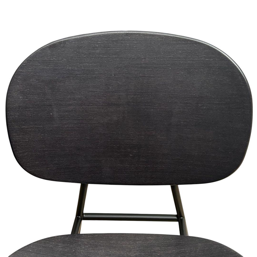 美品　ASPLUND■トンディーナ　ダイニングチェア　ブラック　イタリア製　2脚