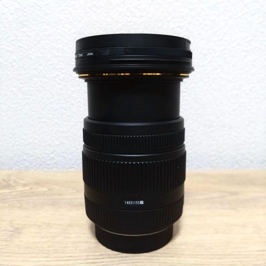 SIGMA 17-50mm F2.8 EX DC フィルター付き