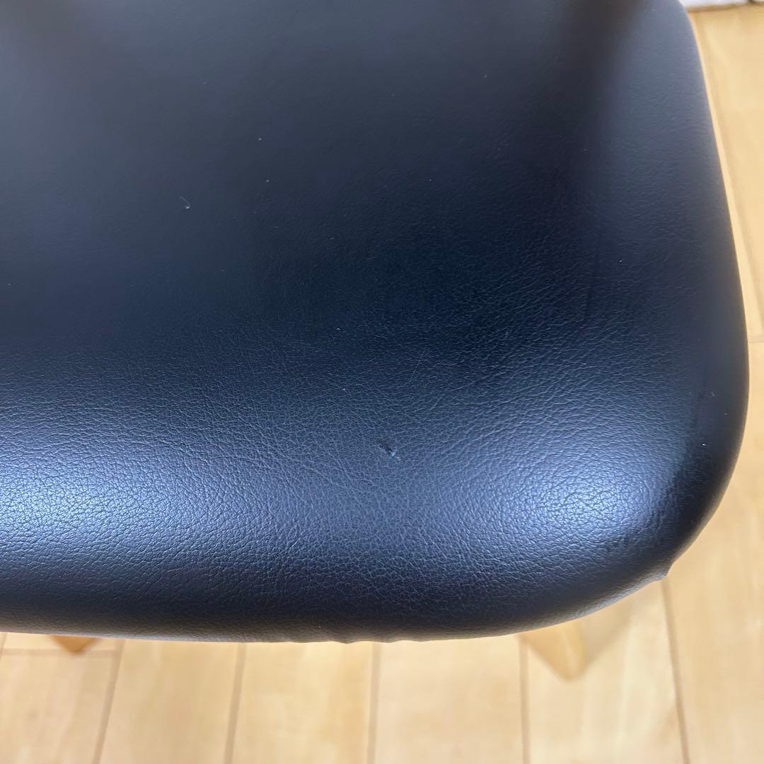 タマリビング ジャワ　ダイニングチェア 360度回転 アーム付き　回転チェア美品