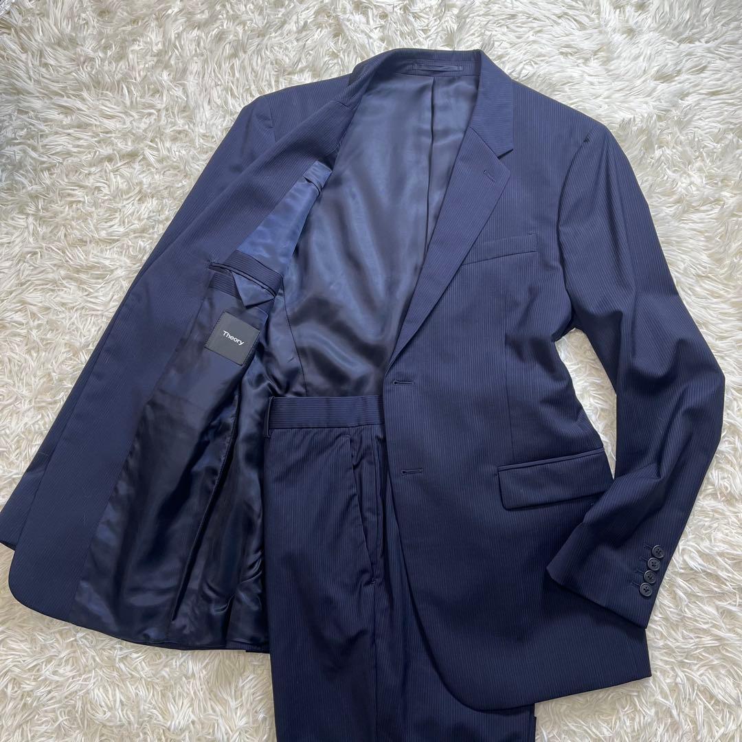きみ✨現行タグ Theoryセオリー セットアップスーツ ネイビー