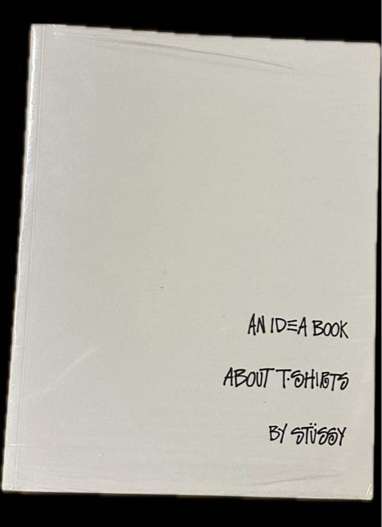 新品 AN IDEA BOOK ABOUT T-SHIRTS BY STUSSY