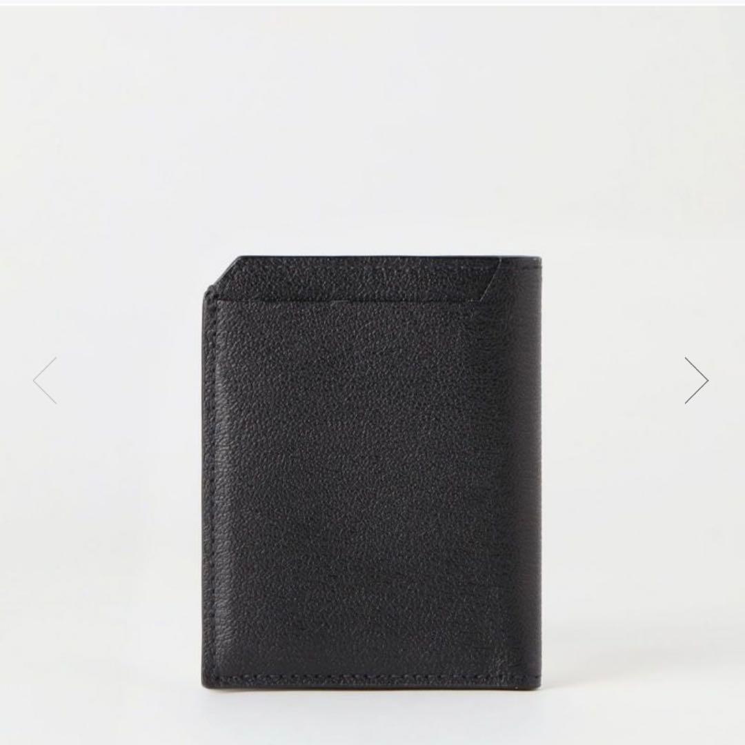 ラルコバレーノ スマートカードウォレット ブラック 二つ折り財布