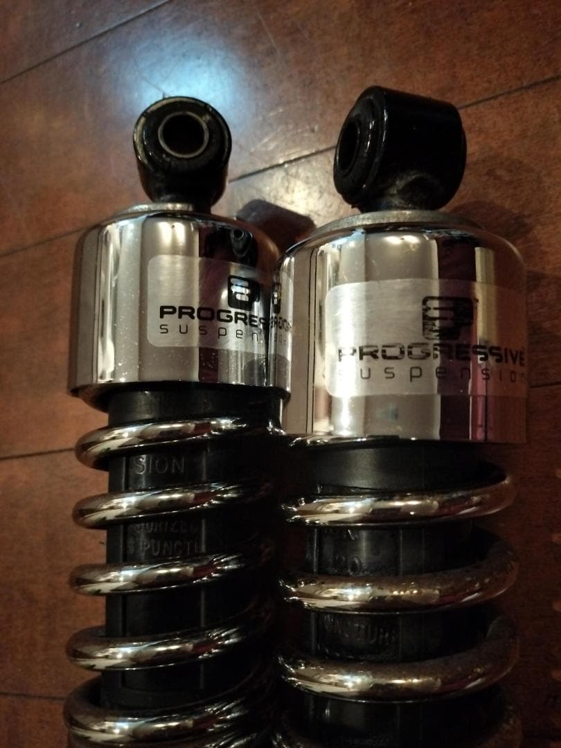 ハーレー ダイナ リアサス プログレッシブ 412-4037 ローダウン