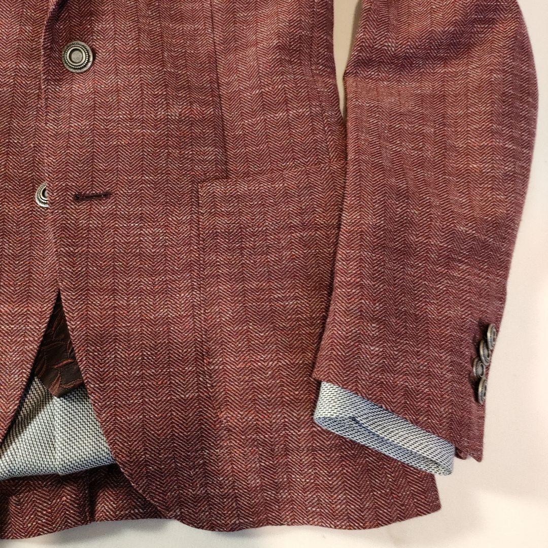 MESSAGERIE 新品未使用　ボルドー　ワイン　ジャケット　ブレザー　シャツ