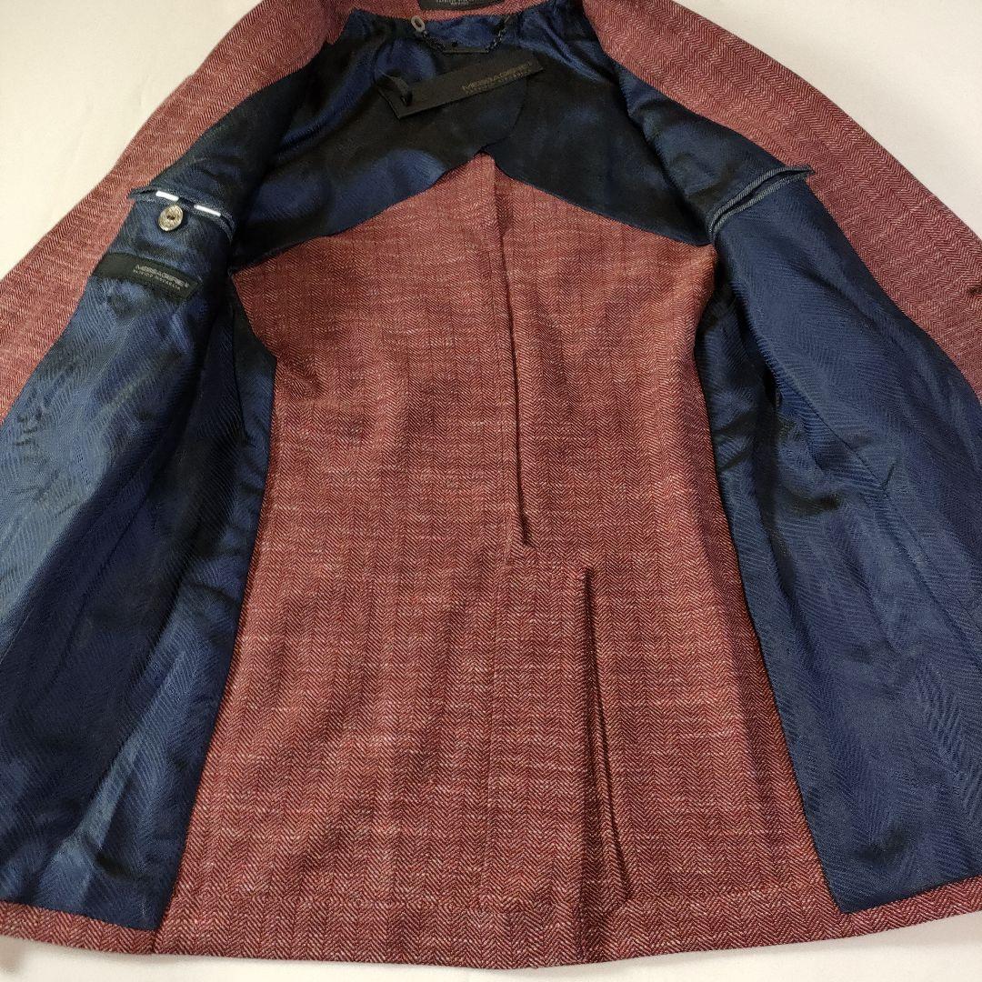 MESSAGERIE 新品未使用　ボルドー　ワイン　ジャケット　ブレザー　シャツ