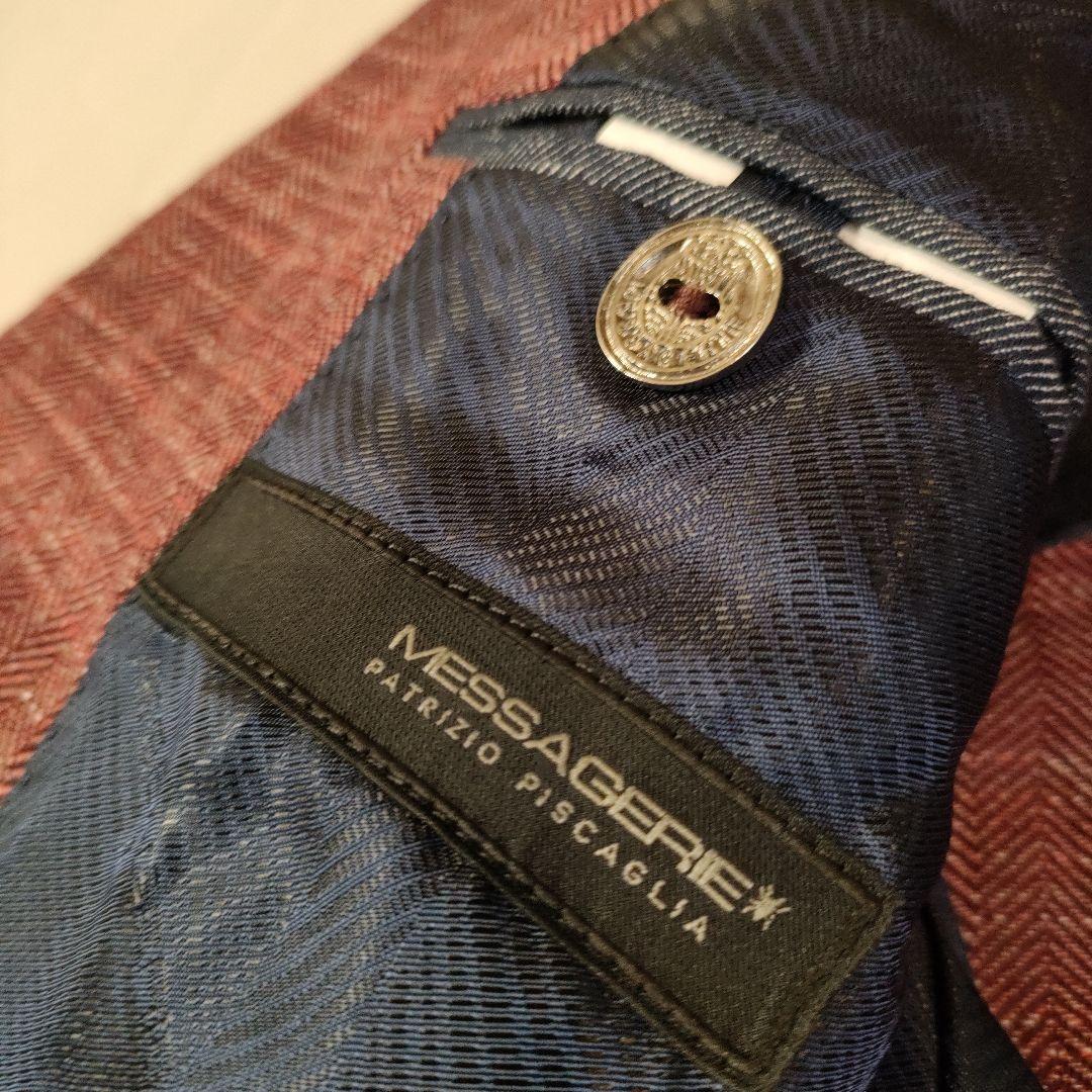 MESSAGERIE 新品未使用　ボルドー　ワイン　ジャケット　ブレザー　シャツ