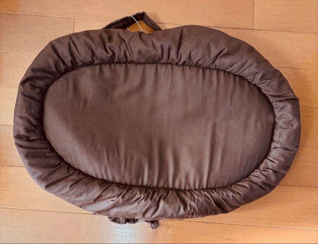 新品☆ ピンクハウスのピコフリル＆ピコレース付リボントートバッグ