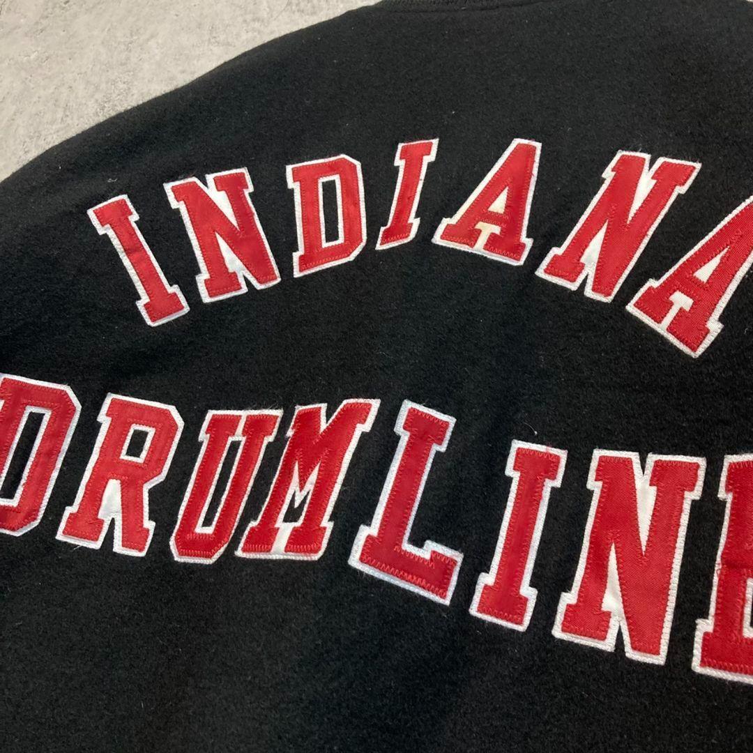 ☆US古着☆vintage【カレッジ チーム スタジャン】刺繍ロゴ メンズ2XL