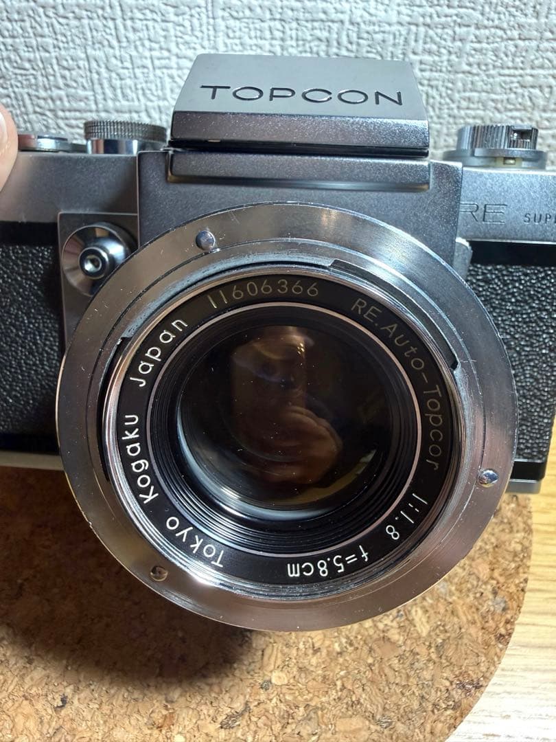 フィルムカメラ TOPCON RE SUPER & RE.AUTO-TOPCOR58mmf1.8