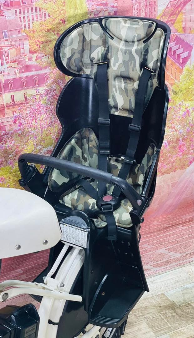 K2451 電動自転車ブリヂストン ビッケ 子供乗せ 20インチ ホワイト