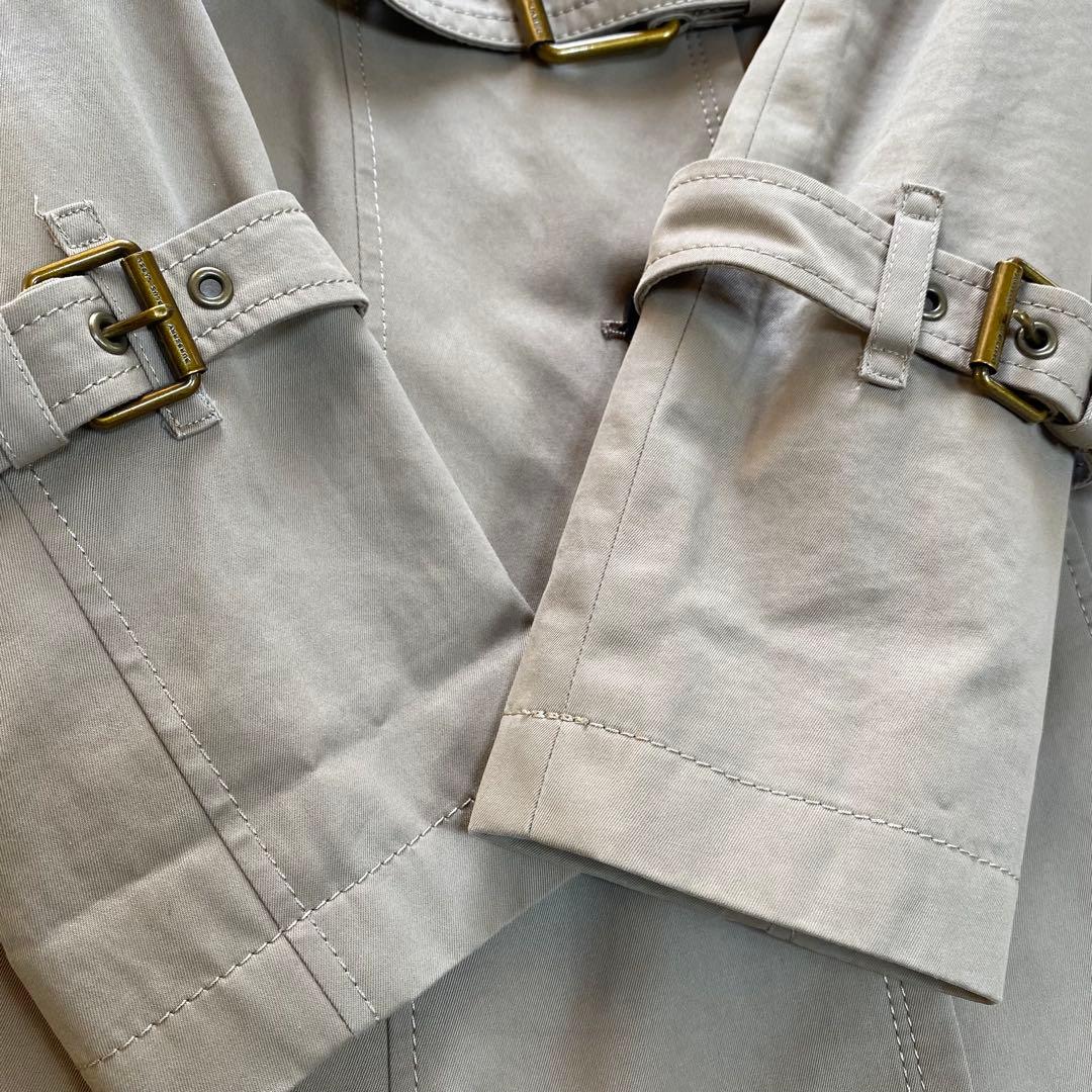 ま*ぎ様 美品✨BURBERRY BLUELABEL 襟元 ノバチェック トレン