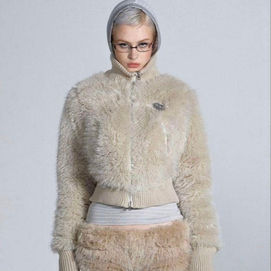 [SCULPTOR/ スカルプター] ファーフォージップアップジャケット 完売品