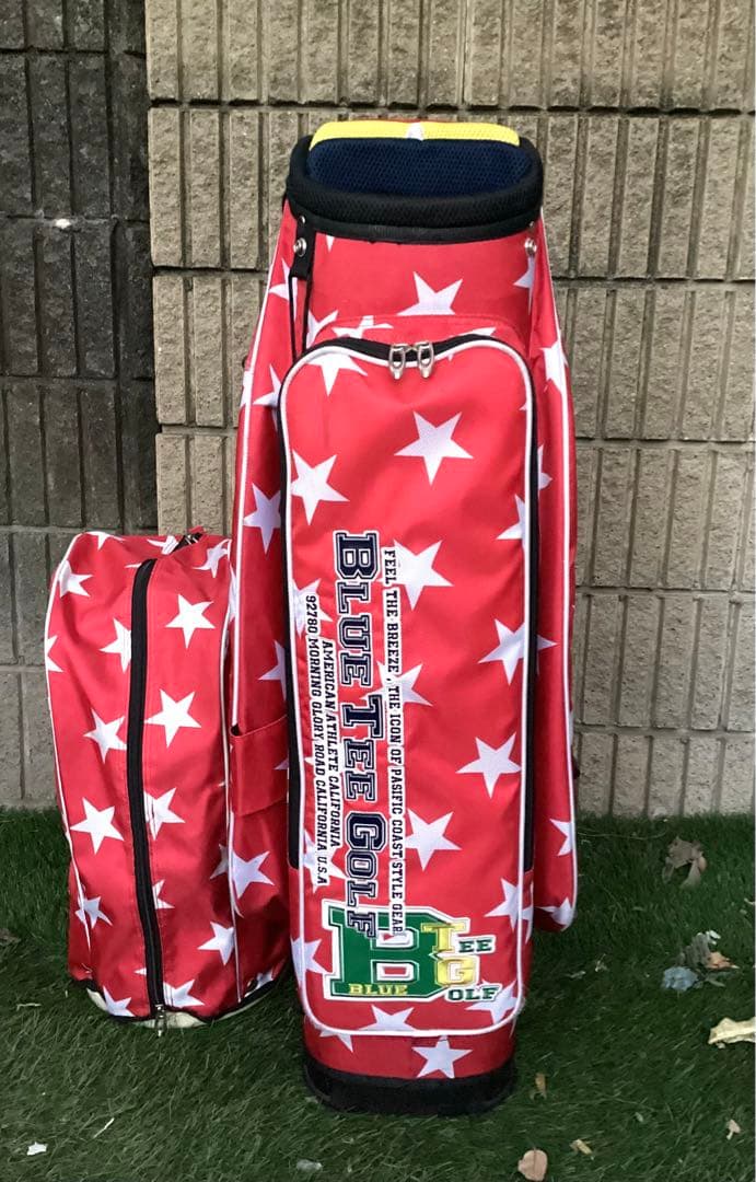 BLUE TEE GOLF ブルーティーゴルフナイロンキャディバッグ