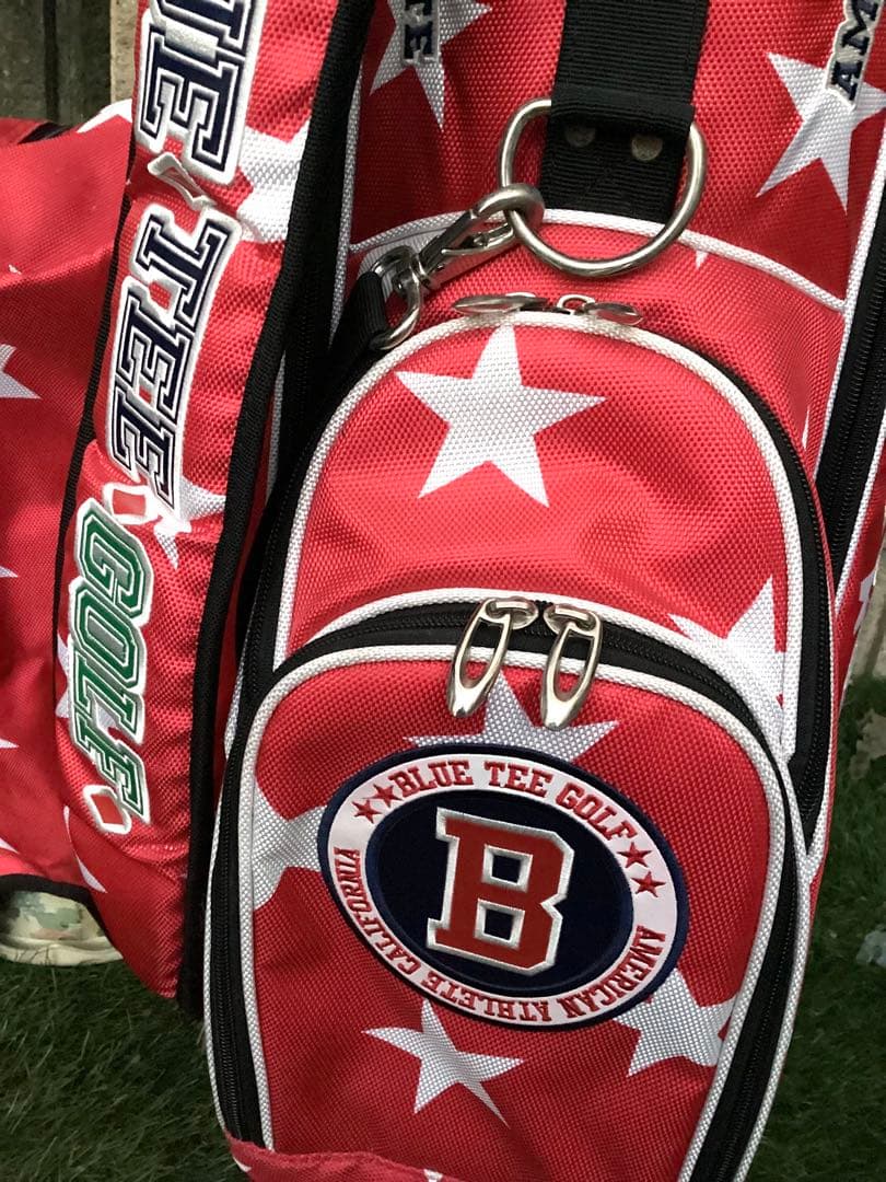BLUE TEE GOLF ブルーティーゴルフナイロンキャディバッグ