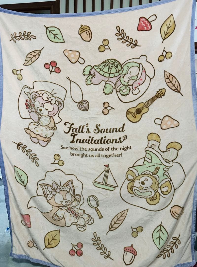 ダッフィー＆フレンズ　ブランケット