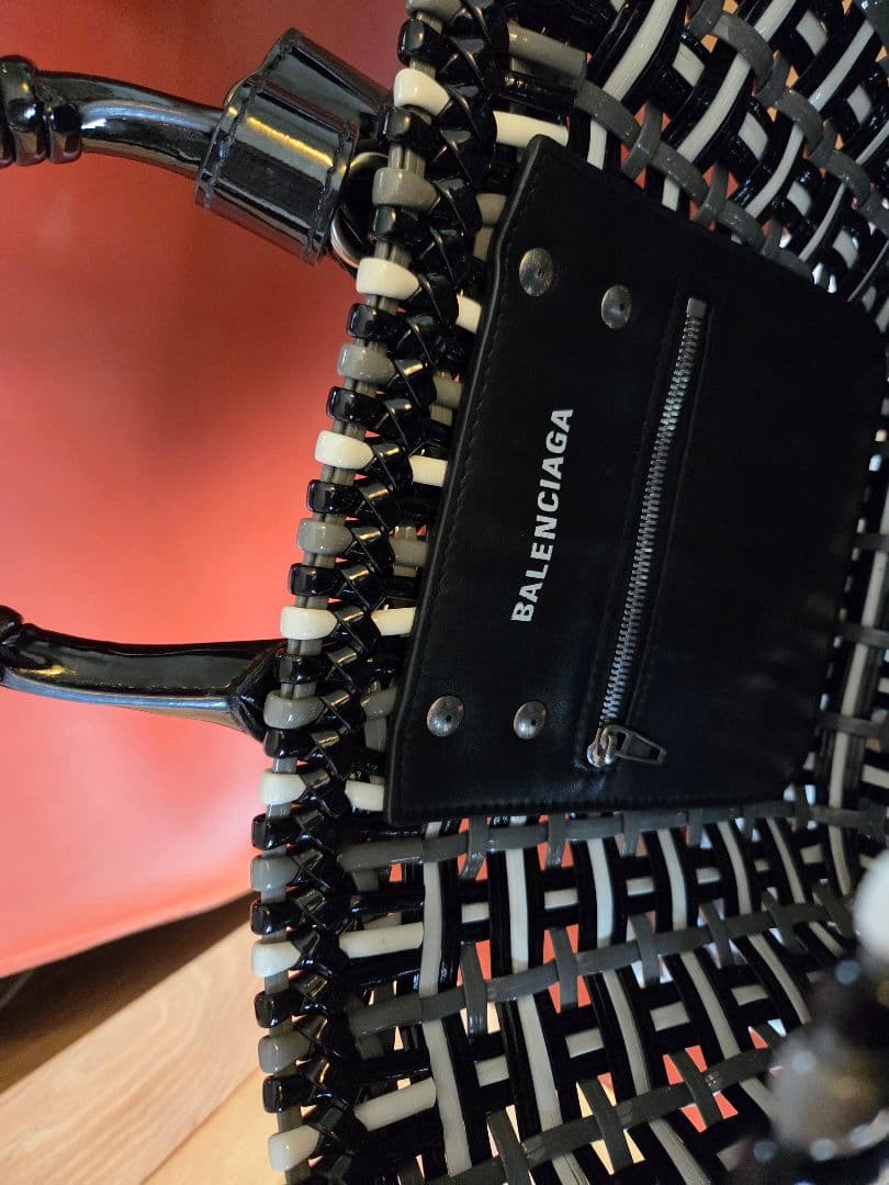 お取り置き　バレンシアガ　美品　ビストロ　バッグ　カゴバッグ　XS　2way