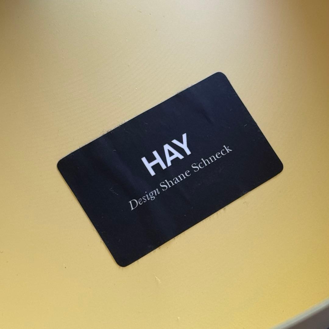 【専用】HAY アナログ掛け時計　Shane Schneck 北欧　イエロー