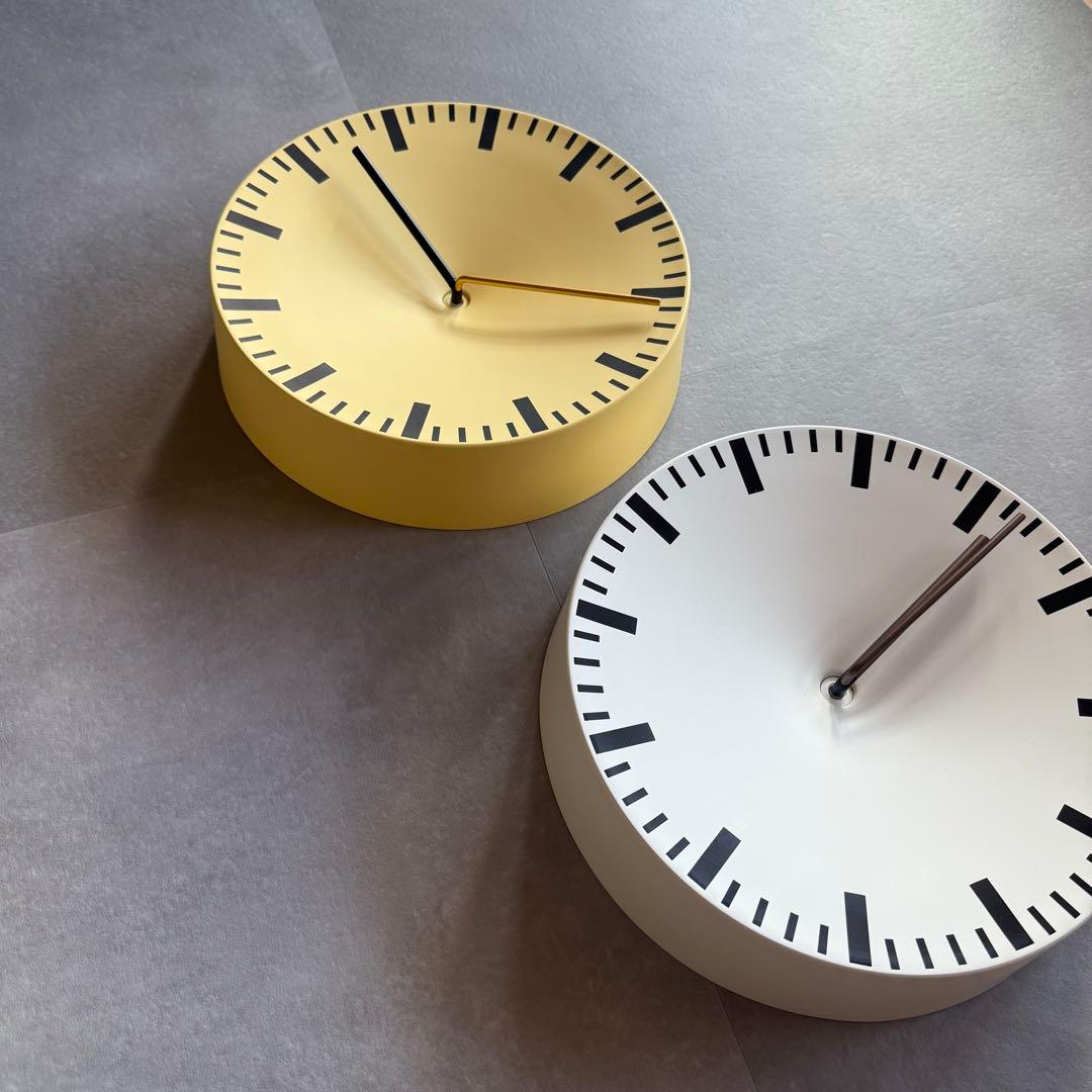 【専用】HAY アナログ掛け時計　Shane Schneck 北欧　イエロー
