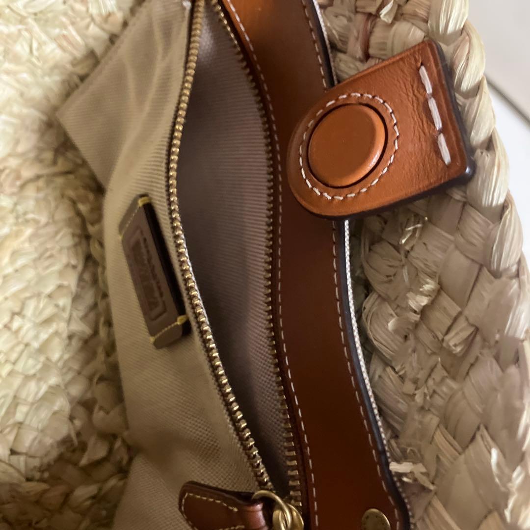 COACH かごバッグ