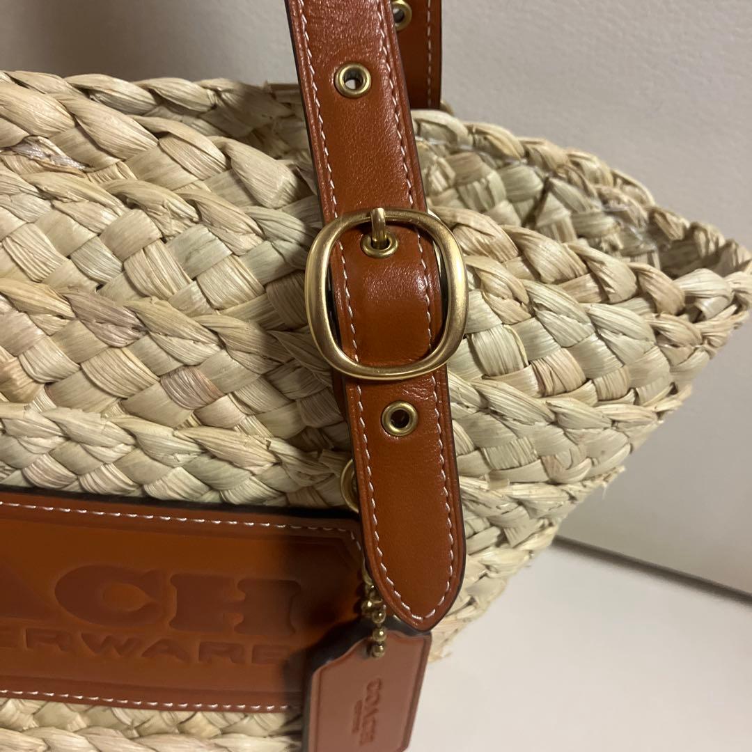 COACH かごバッグ