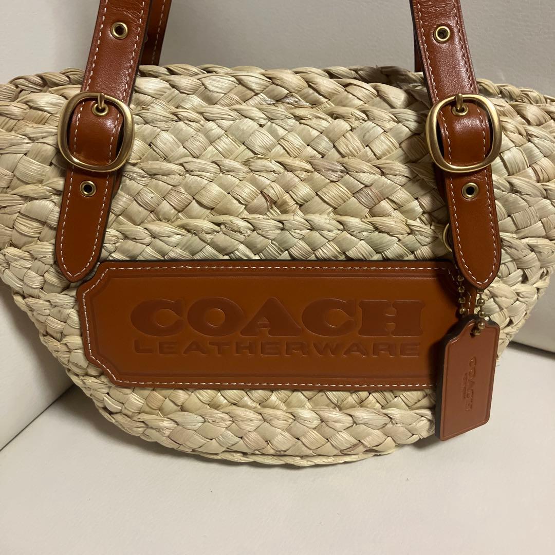COACH かごバッグ