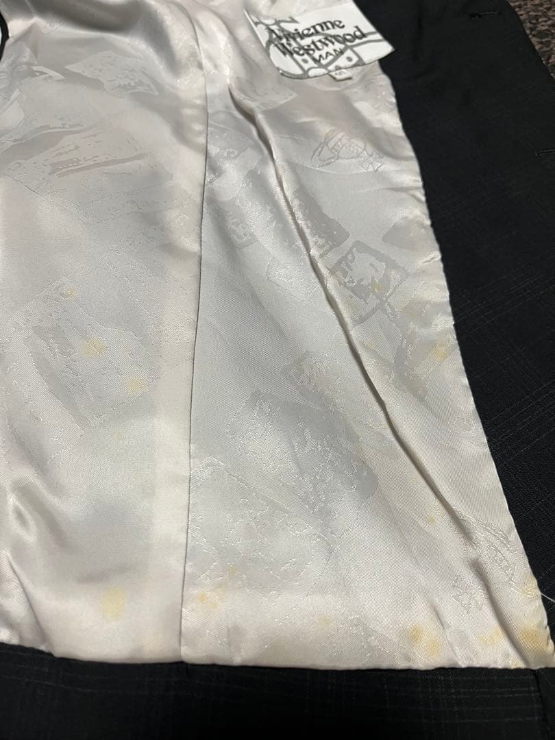 ヴィヴィアンウエストウッドマン　セットアップ　チェック柄