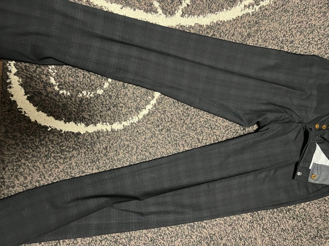 ヴィヴィアンウエストウッドマン　セットアップ　チェック柄