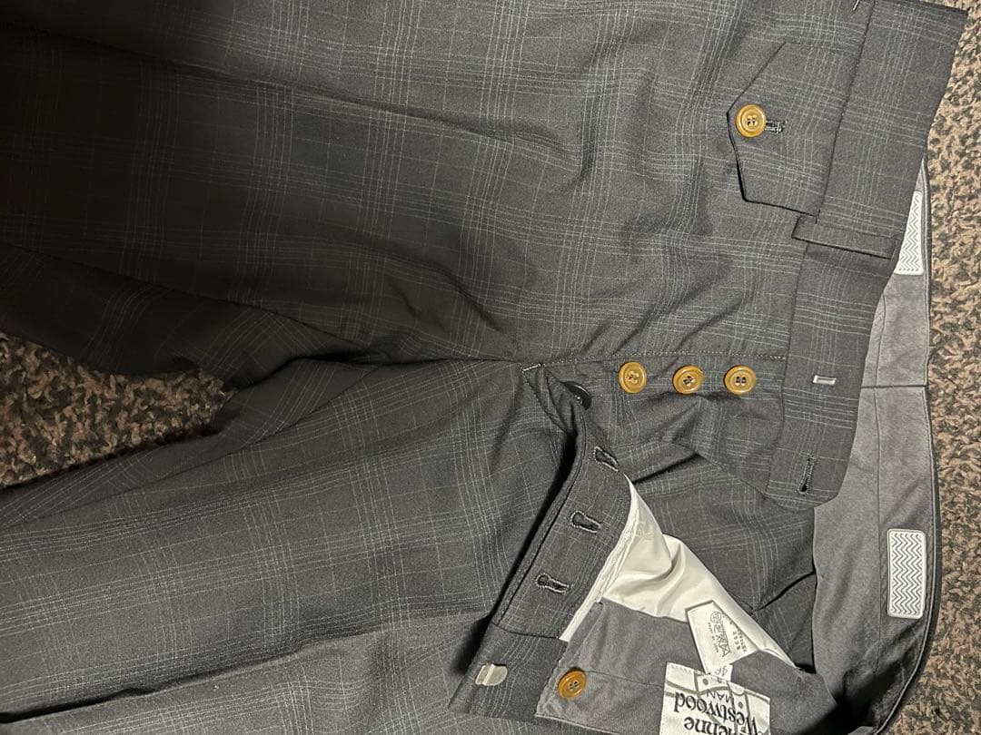 ヴィヴィアンウエストウッドマン　セットアップ　チェック柄