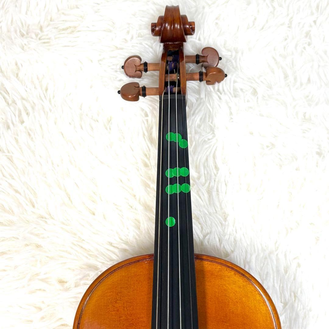 美品 カルロジョルダーノ バイオリン VS-2 4/4 ケース 肩当 弓 松脂