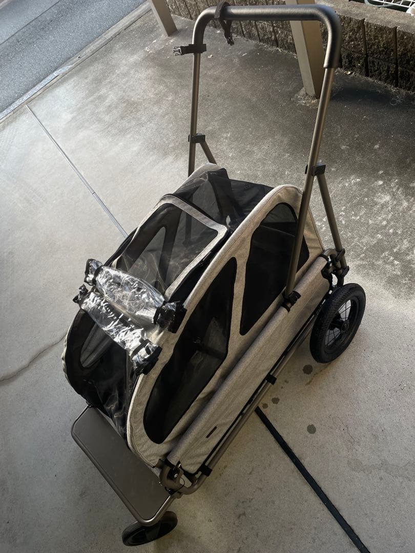 エアーバギーキャリッジ　大人気アースグレイ　美品　最終値下げ！早いもの勝ち！