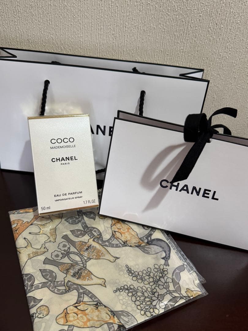 COCO Mademoiselle 香水 50ml CHANEL スカーフセット