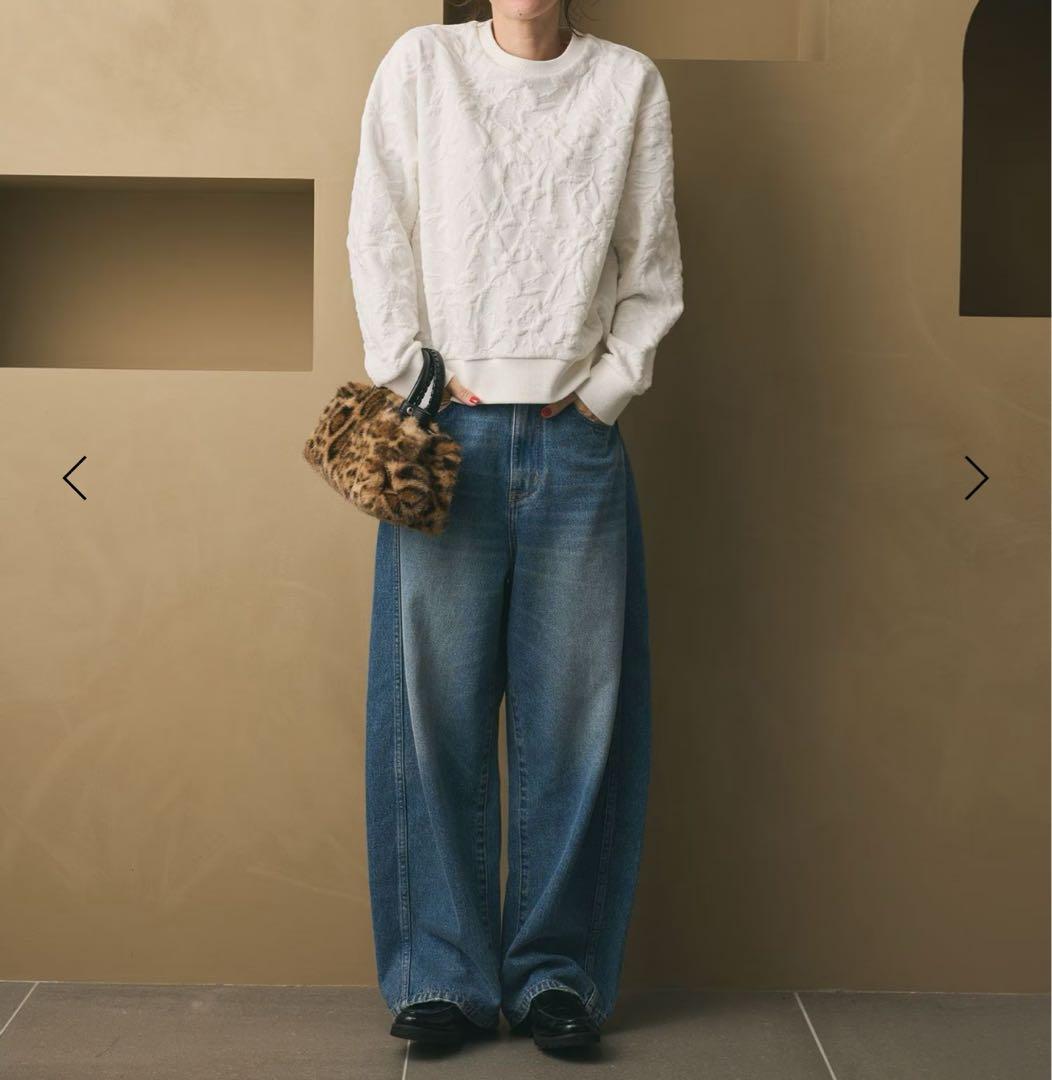 hasucoさま　ジャガード　ブラック