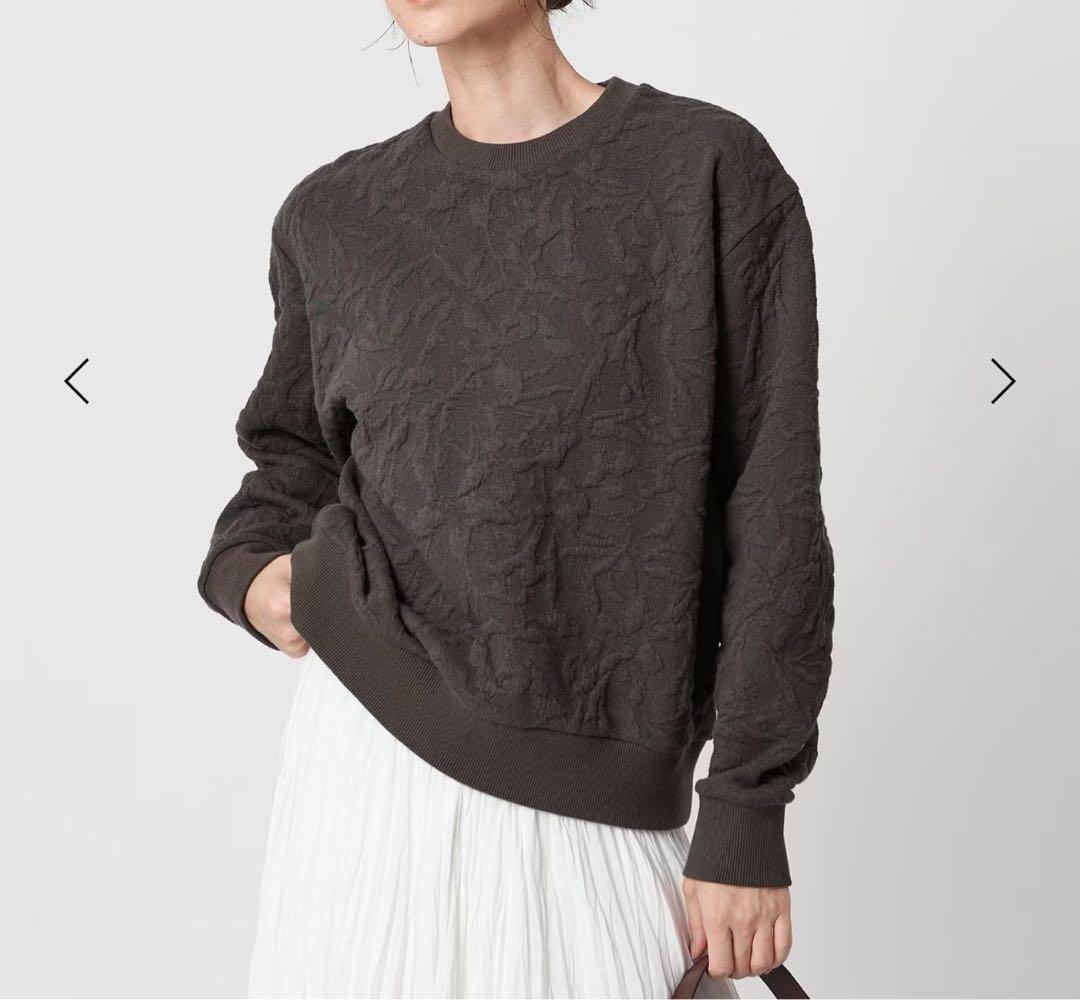 hasucoさま　ジャガード　ブラック