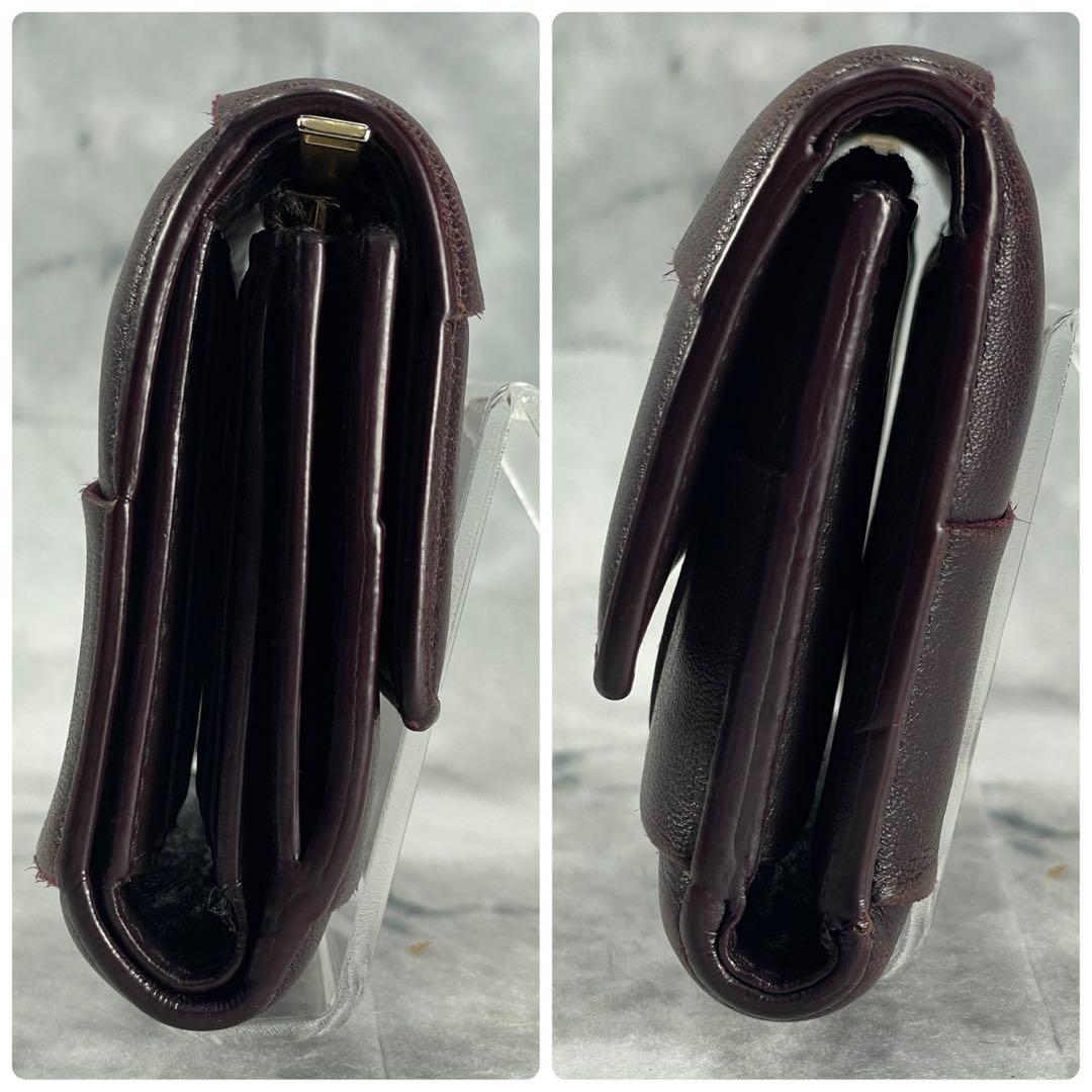 BOTTEGA VENETA マキシ イントレチャート三つ折り財布