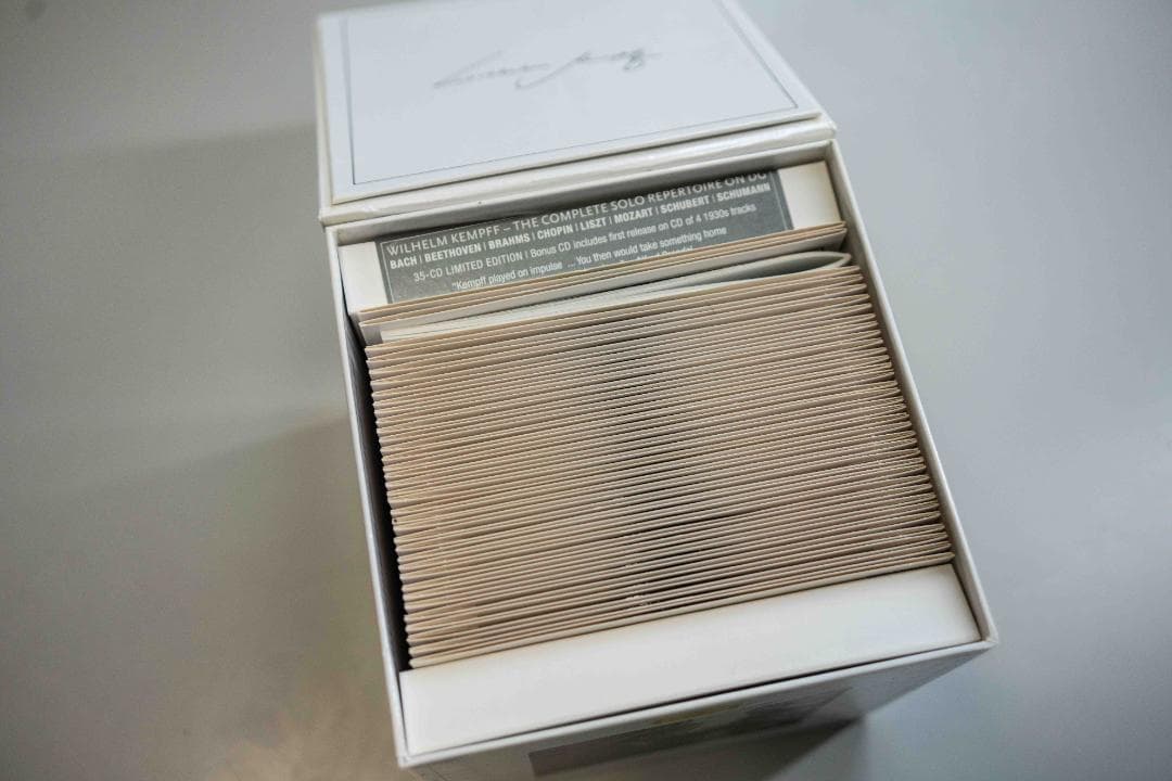 ケンプ：ソロ・ピアノ・レコーディングス（３５ＣＤ）