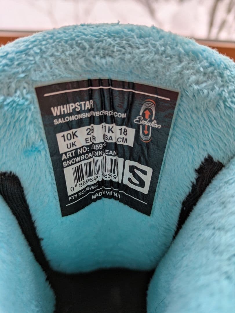 Salomon 子ども用スノーボードブーツ 18cm