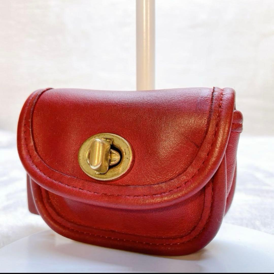 ✨激レア✨COACH オールドコーチ　キーホルダー　ターンロック　バッグチャーム