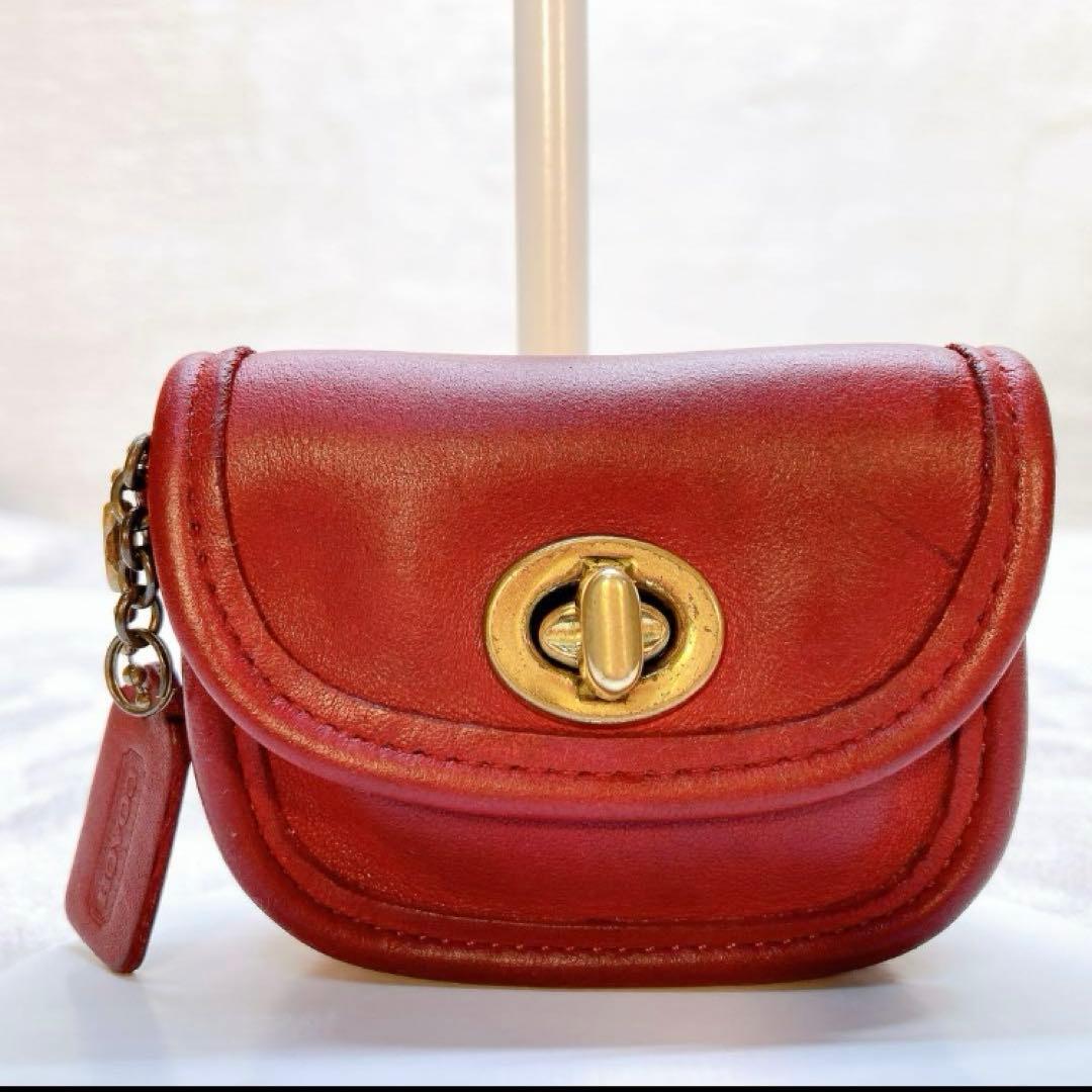 ✨激レア✨COACH オールドコーチ　キーホルダー　ターンロック　バッグチャーム