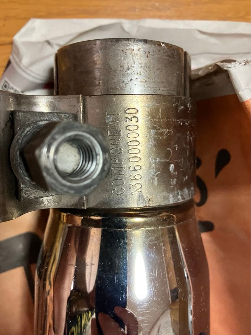 ハーレー マフラー CFR 4.5インチ スリップオンマフラー クローム