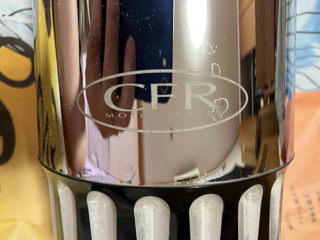 ハーレー マフラー CFR 4.5インチ スリップオンマフラー クローム