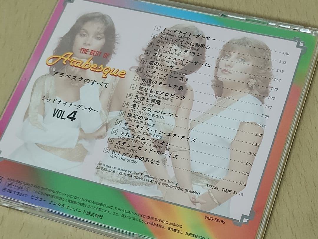 アラベスク 5枚組CD−BOX 『アラベスクのすべて』