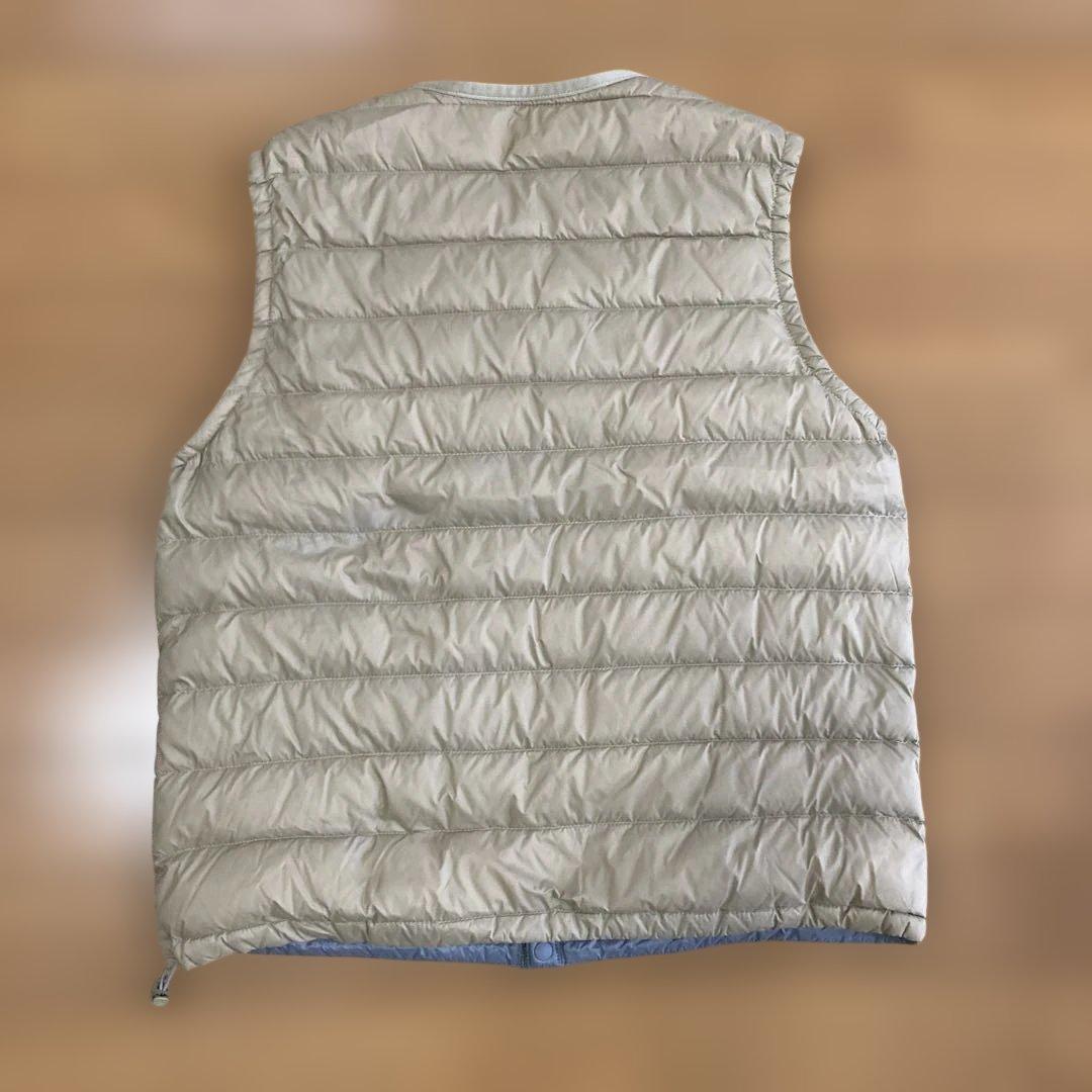 超美品【DANTON/ダントン】ライトダウンベスト36size ベージュ